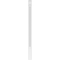 Ekena Millwork Fluted PVC Pilaster w/Decorative Capital & Base, 4"W x 72"H x 2"P PILP04X072FL02-2 - alternate 3